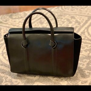 Zara black handbag